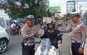 Hari Pertama Ops Zebra 2024 di Siantar&nbsp;&nbsp; Sat Lantas Tilang 10 Pengendara