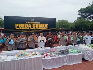 Polda Sumut Tangkap 105 Jaringan Narkoba, Ada Wanita Cantik