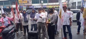 DPW LSM Pakar Sumut Gelar Aksi Damai di Nivia Hotel Percut Seituan.