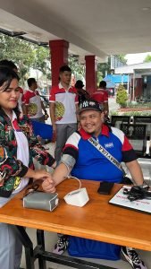 Jumat Sehat, Rutan Medan Adakan Senam dan Donor Darah