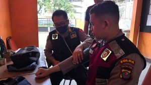 Polda Sumut Optimalisasi Kesiapan Pengamanan Pemilukada 2024 Serta Pemeriksaan Kesehatan Anggota Satgas OMP Toba