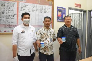 Rutan Kelas I Labuhan Deli Gelar Test Urine&nbsp; Kepada WB dan Pegawai&nbsp; Wujudkan&nbsp;&nbsp; Bebas Narkoba