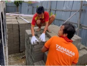 Paving Block Buatan Warga Binaan Rutan Kelas I Tanjung Gusta Medan Laris Manis