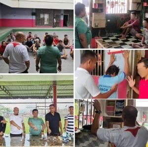 Ciptakan KAMTIB, Lapas Narkotika Langkat Razia Rutin Kamar Hunian Warga Binaan