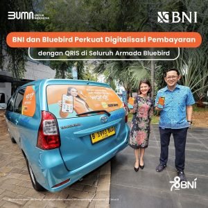 BNI dan Bluebird Perkuat Digitalisasi Pembayaran dengan QRIS