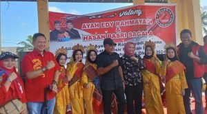 Wong Chun Sen Tarigan Ajak Warga Dukung Edy Rahmayadi di Silahturahmi Bersama di Kampung Nelayan