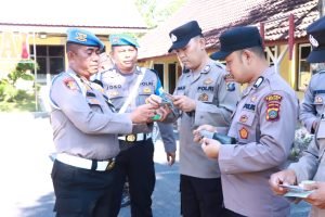 Gaktibplin dadakan terhadap personil polres Binjai oleh Bidpropam Polda Sumut