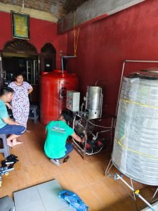 Maiteg Indonesia Sosialisasi Pentingnya Konsumsi Air Masak di Medan Utara