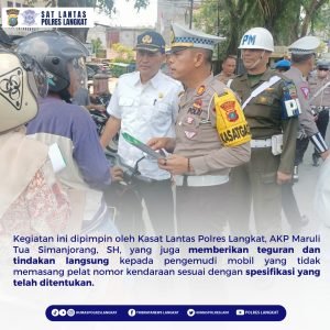 Wujudkan Gerakan Keselamatan Berlalu Lintas dengan Razia Pajak Kendaraan Bermotor