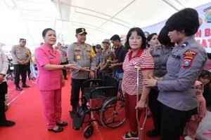 Polda Sumut Gelar Bakti Sosial dan Kesehatan Menjelang Pilkada 2024 di Nias