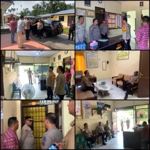 Kapolrestabes Medan Lakukan Sidak untuk Tingkatkan Kesiapan Polsek Kutalimbaru
