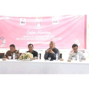 KPU Kota Binjai Gelar Coffee Morning, Pemko Binjai Dukung Kesuksesan Pilkada 2024