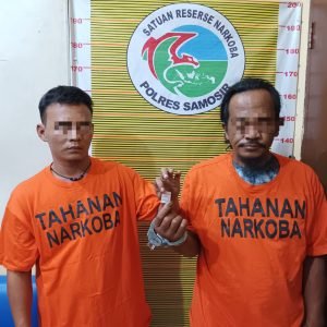 Polres Samosir Tangkap Pengepul Getah Pinus dari Humbahas dan Diduga Miliki Narkotika Jenis Sabu