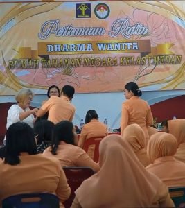 DWP Rutan Kelas I Tanjung Gusta Medan Gelar Pelatihan Hair Do, Dorong Kemandirian Anggota