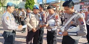 Polres Samosir Gelar Gaktiblin Jaga Disiplin Anggota Polri
