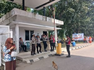 Satgas OMP Toba berikan Pengamanan Konsolidasi Akbar PKS Se-Sumut di Medan