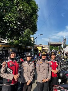 Keamanan Terjamin: Polda Sumut Amankan Kampanye Senam Sehat Cagub di Medan
