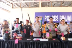 Polres Binjai Ungkap Kasus Tindak Pidana bulan September 2024