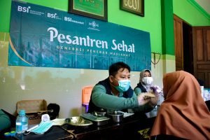 Tingkatkan Kualitas Kesehatan Santri, BSI Maslahat dan BSI Resmikan Pesantren Sehat 2024