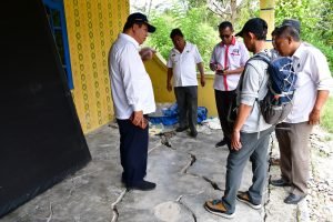 Pemkab Samosir Lakukan Kajian Pergerakan Tanah di Desa Parlondut