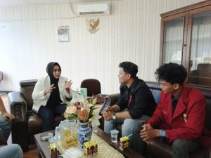 Anggota DPRD Medan Lailatul Badri Terima Audiensi IMM Hukum UMSU dan Siap Support Lomba Olahraga Dan Paskibraka Tingkat Sumut