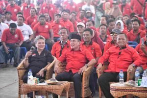 Rakercabsus PDI Perjuangan Tapteng: Ribka Tjiptaning Ajak Kader Akar Rumput Menangkan Edy Rahmayadi – Hasan Basri