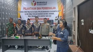 Kapolsek Kuala Hadiri Pelantikan dan Pembekalan pengawas PTPS Pilkada 2024Yani