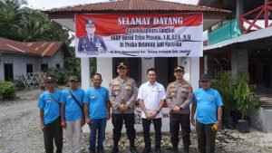 Kapolres Langkat Hadiri Deklarasi Relawan Anti Narkoba di Desa Namosialang
