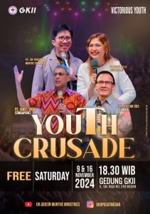 KKR Youth Crusade, Malam Penuh Inspirasi untuk Generasi Muda di Medan