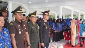 Waka Polres Langkat menghadiri Upacara Memperingati Hari Pahlawan Tahun 2024