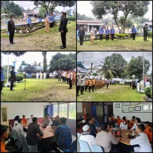 Kapolsek Kutalimbaru Memimpin Upacara Hari Pahlawan Nasional