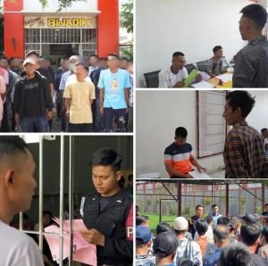 Penuhi Syarat, 51 orang WBP Lapas Narkotika Langkat, Pulang Lebih Awal