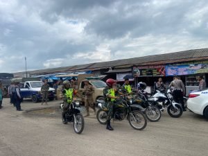 Polres Langkat Gelar Patroli Skala Besar Bersama TNI, Satpol PP, dan Dishub untuk Jaga Keamanan Wilayah