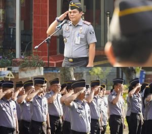 Rutan Kelas I Tanjung Gusta Medan Giat Rutin Apel PagiTingkatkan Kedisiplinan Kerja Pegawai