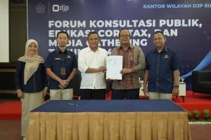 DJP Sumut I Selenggarakan Forum Konsultasi Publik, Edukasi Coretax, dan Media Gathering