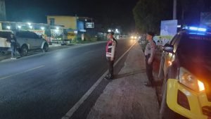 Patroli Hunting Antisipasi 3c, Pungli Dan Balap Liar Di Wilkum Polsek Pangkalan Brandan
