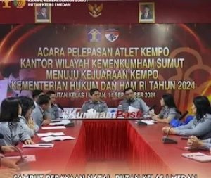 Rutan Kelas I Tanjung Gusta Medan Adakan Rapat Panitia Persiapan Perayaan Natal