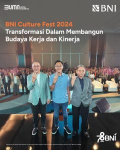 BNI Culture Fest 2024, Transformasi Membangun Budaya Kerja dan Kinerja