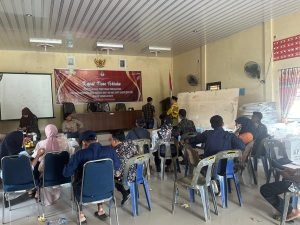 Hadiri Rapat Pleno DPSHP, Wakapolsek Kuala Lakukan Cooling System Pilkada Damai