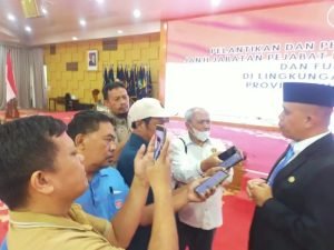 Muhammad Faisal Hasrimy AP MAP di Lantik Jadi Kadis Kesehatan Sumut