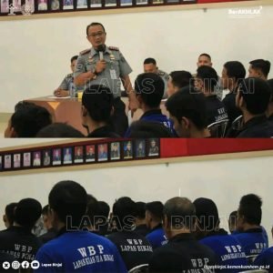 Komitmen penuhin pelayanan Dan HakWarga binaan LapasBinjai Sidang TPP