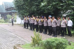 Polres Langkat Gelar PAM Tahapan Pleno Hitung Rekap Pilkada 2024 Hari ke 2 Tingkat KPUD Kabupaten Langkat