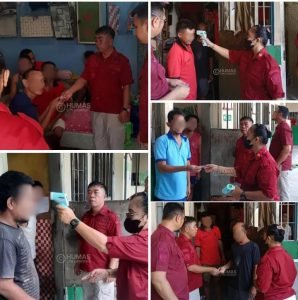 Cek Kesehatan Warga Binaan, Tim Medis Lapas Narkotika Langkat Jemput Bola Beri Vitamin