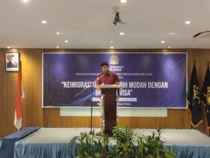 Kantor Imigrasi TPI Kelas I Polonia Gelar Sosialisasi Bridging Visa di Hotel Le Polonia Medan