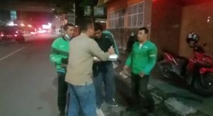 Kasat Lantas Polrestabes Medan Kompol Andika Purba,SH.SIK, Giat Berbagi Berkah.