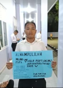Anak Penjual Ketoprak Lulus Seleksi Bintara TNI AU Dari Panda Lanud RHF.