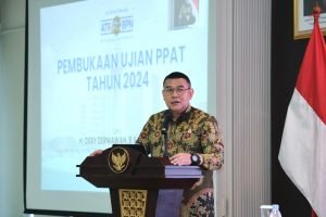 Ribuan Peserta Ikuti Ujian PPAT 2024, Wamen ATR/BPN: Dukung Layanan Pertanahan yang Adil dan Berkelanjutan