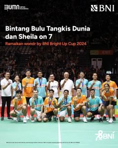 Bintang Bulu Tangkis Dunia dan Sheila on 7 Ramaikan wondr by BNI BrightUp Cup