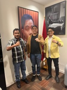 Amir-Jiji Laporkan Kemenangan Pilkada Binjai ke Kaesang