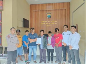 Polres Samosir Akhiri Konflik Antar Keluarga di Lumban Suhi-suhi Toruan